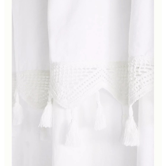 Anthropologie Tasseled Antioch Shower Curtain - Picture 2 of 3